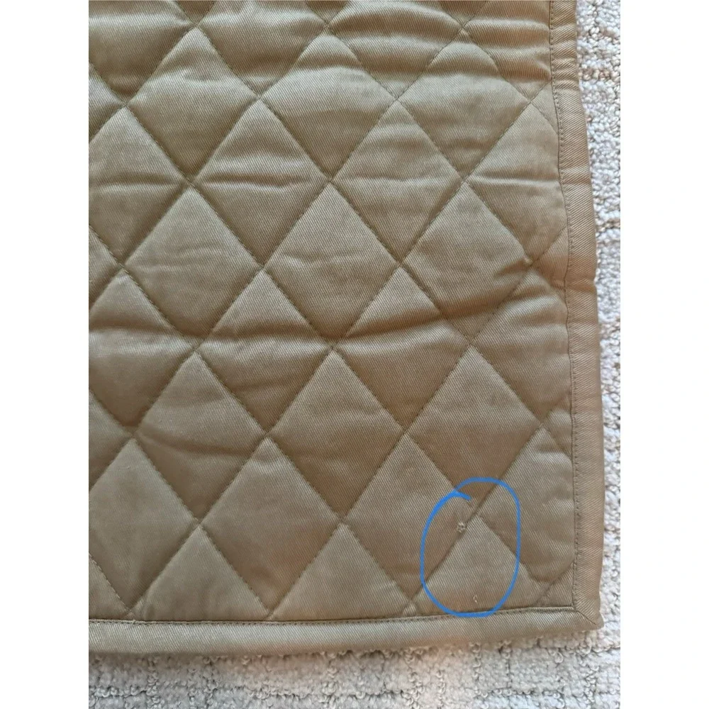 Ralph Lauren Cromwell Quilted Euro Sham Equestrian Old Money Preppy NEW $285